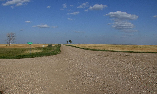 5 Miles North of N-7 looking East