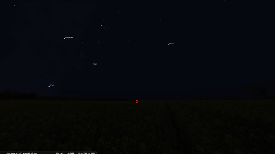 Minot AFB Case/Reference Map