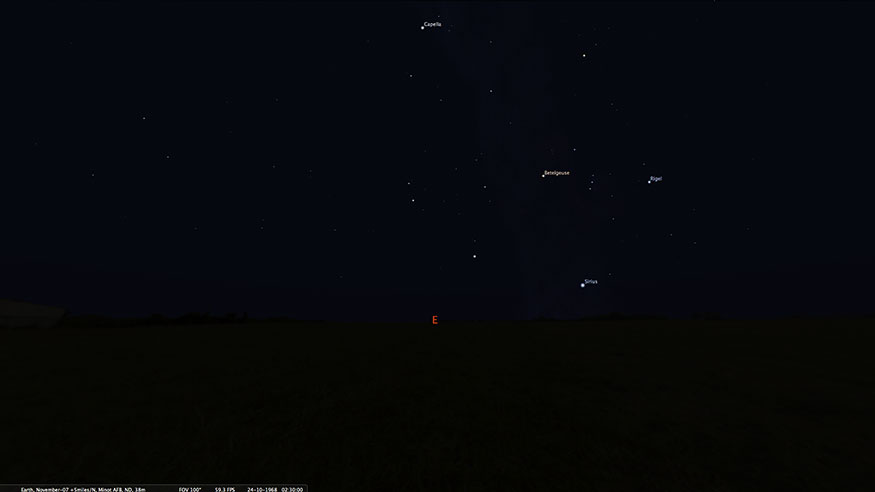 Minot AFB Case/Reference Map