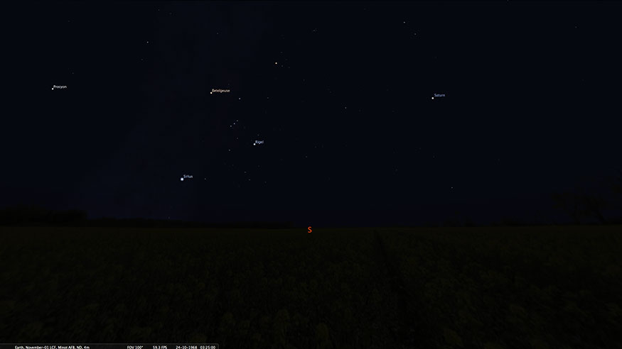 Minot AFB Case/Reference Map