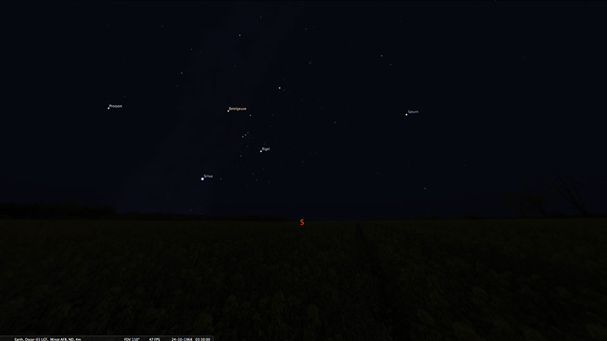 Minot AFB Case/Reference Map