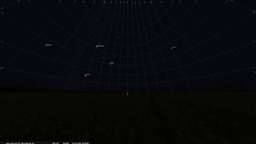 Minot AFB Case/Reference Map